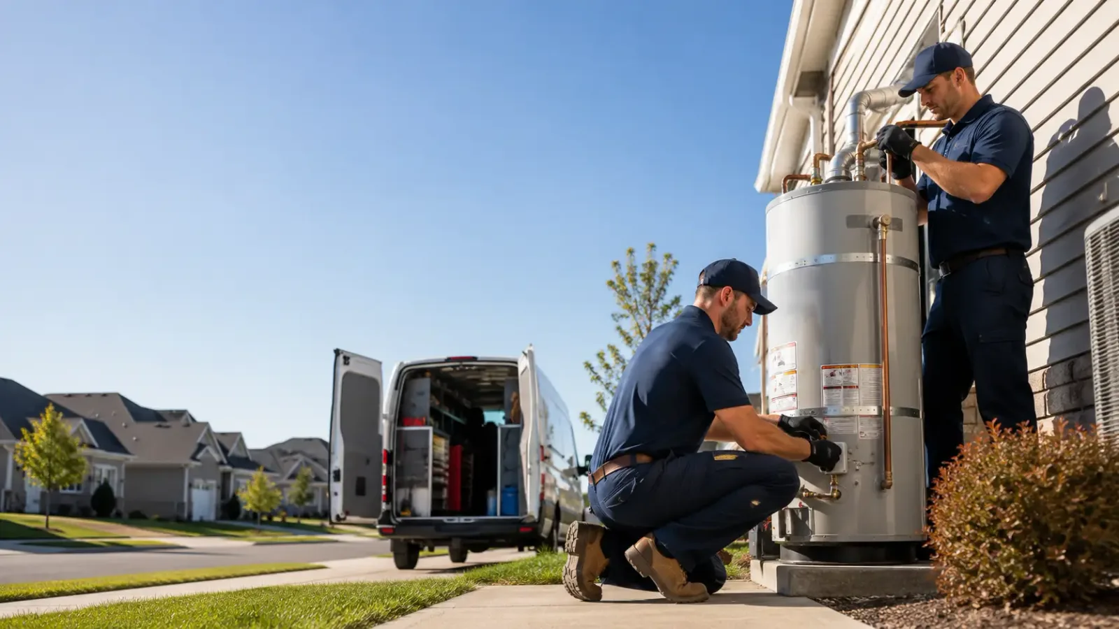Water Heater Installation in Oak Creek, WI